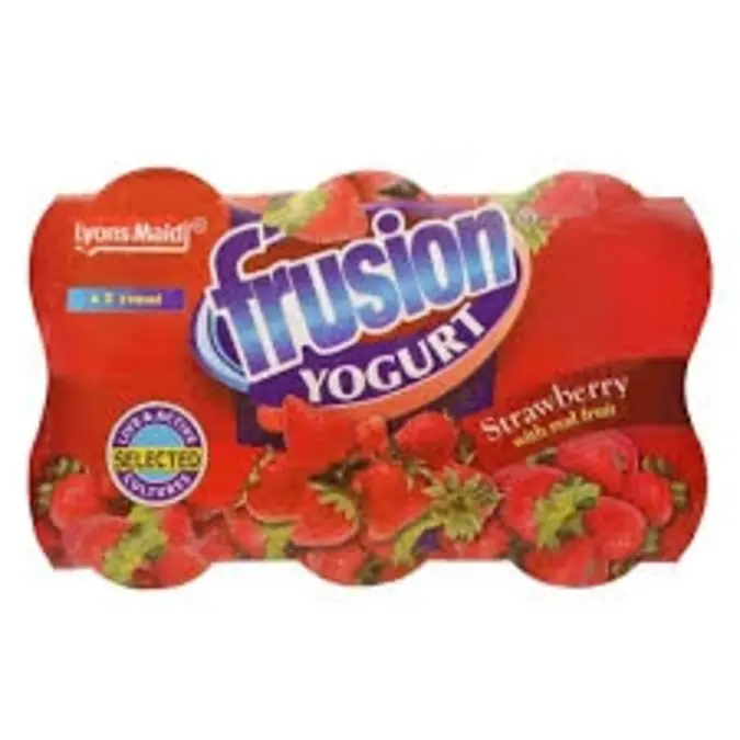 Frusion Strawberry Yoghurt 6X150Ml