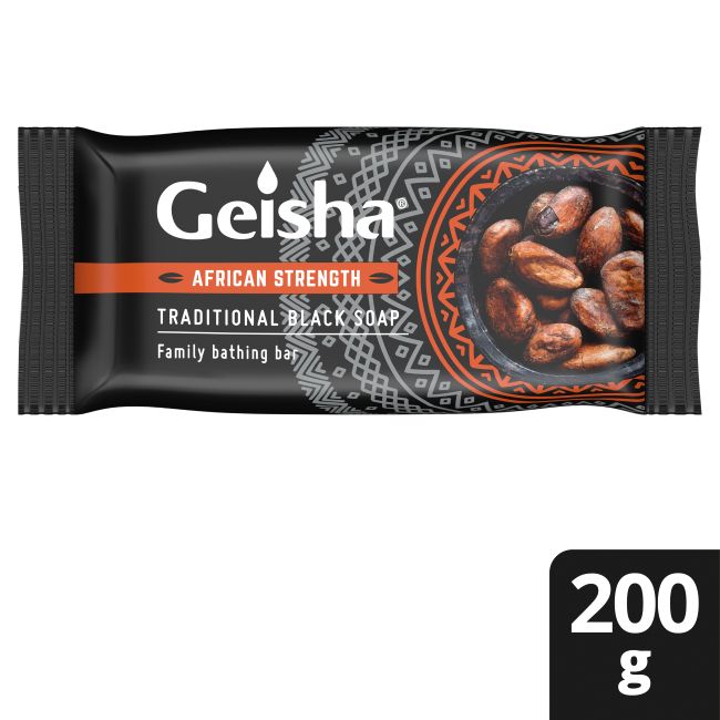 Geisha Traditional Black Soap 200g