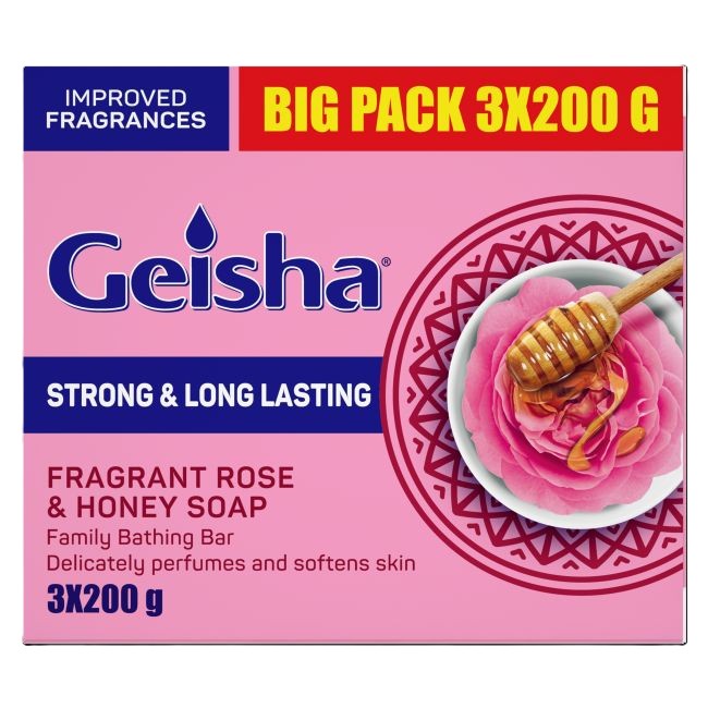 Geisha Rose & Honey Value Pack (200g-3)