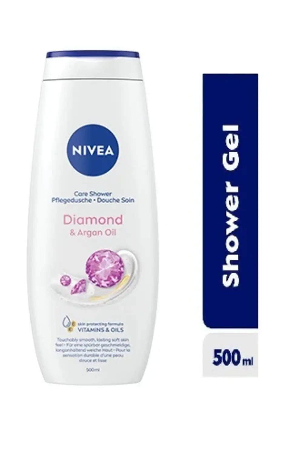 Nivea Diamond & Argan Oil Shower Gel 500Ml