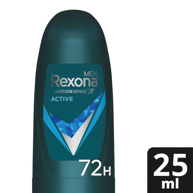 Rexona Men Antiperspirant Deodorant Roll On Active Dry 25ml