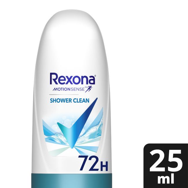 Rexona Women Antiperspirant Deodorant Roll On Shower Clean 25ml