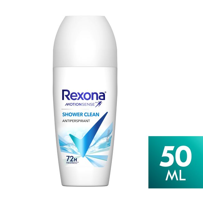 Rexona Women Antiperspirant Deodorant Roll On Shower Clean 50ml