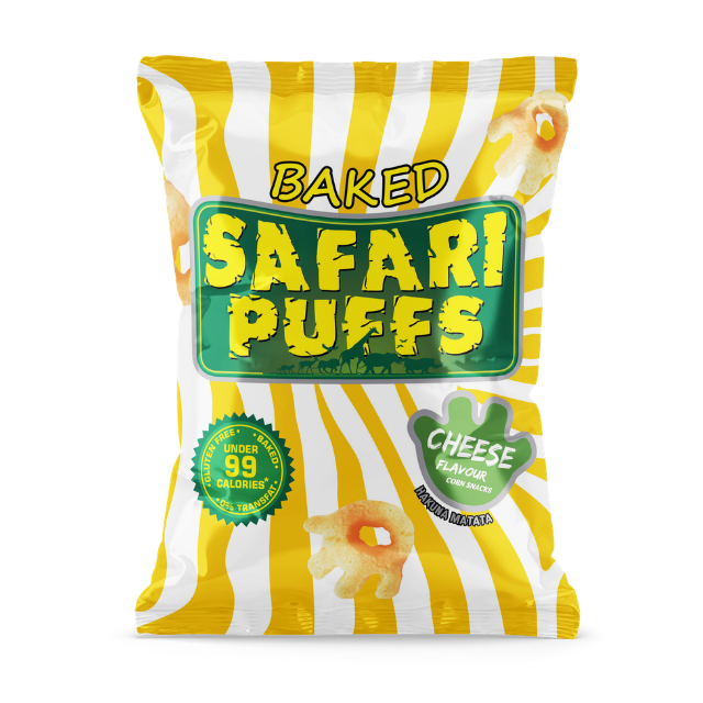 Tropical H/Cheese Safari Puffs 18g