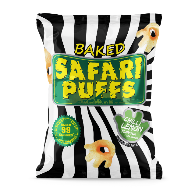 Tropical H/C/Lemon Safari Puffs 18g