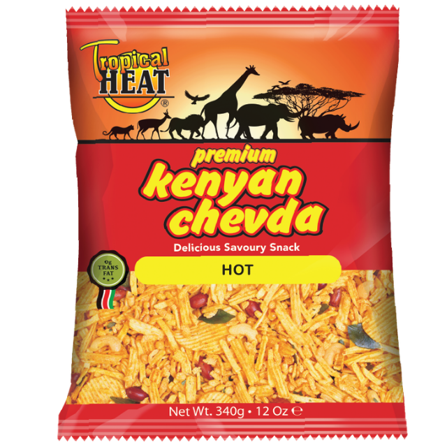 Tropical Heat Kenyan Chevda Hot 340g