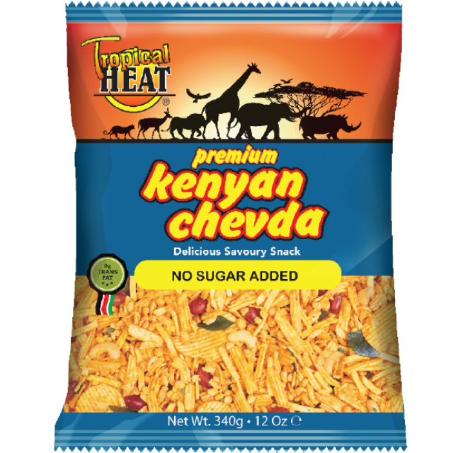 Tropical Heat Kenyan Chevda No Sugar 340g