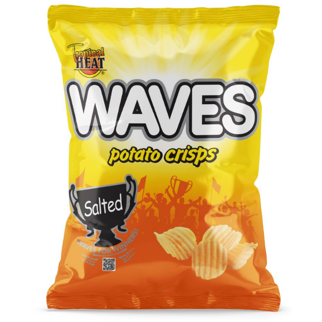 Tropical H/Waves Salted Potato Crisps 30G