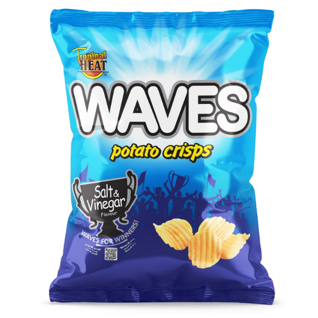 Tropical Heat Waves Salt & Vinegar 125g