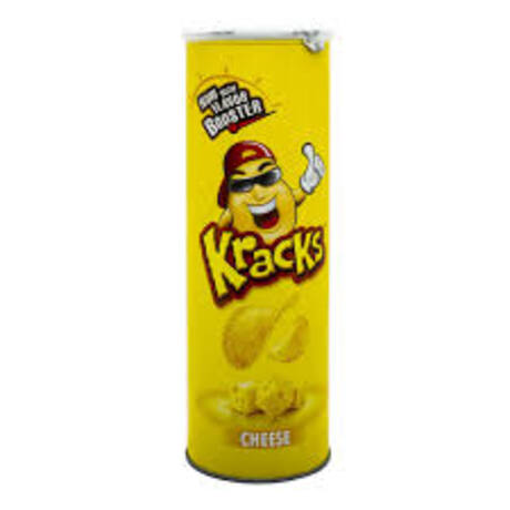 Kracks Potato Crisps Cheese 160g