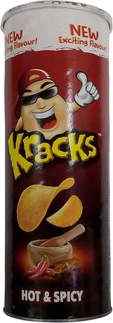 Kracks Potato Crisps Paprika 160g