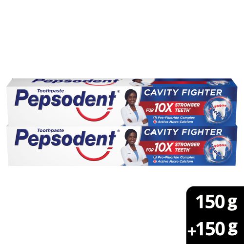 Pepsodent Cavity Fighter Toothpaste 2x150g (Buy One Get One Free)