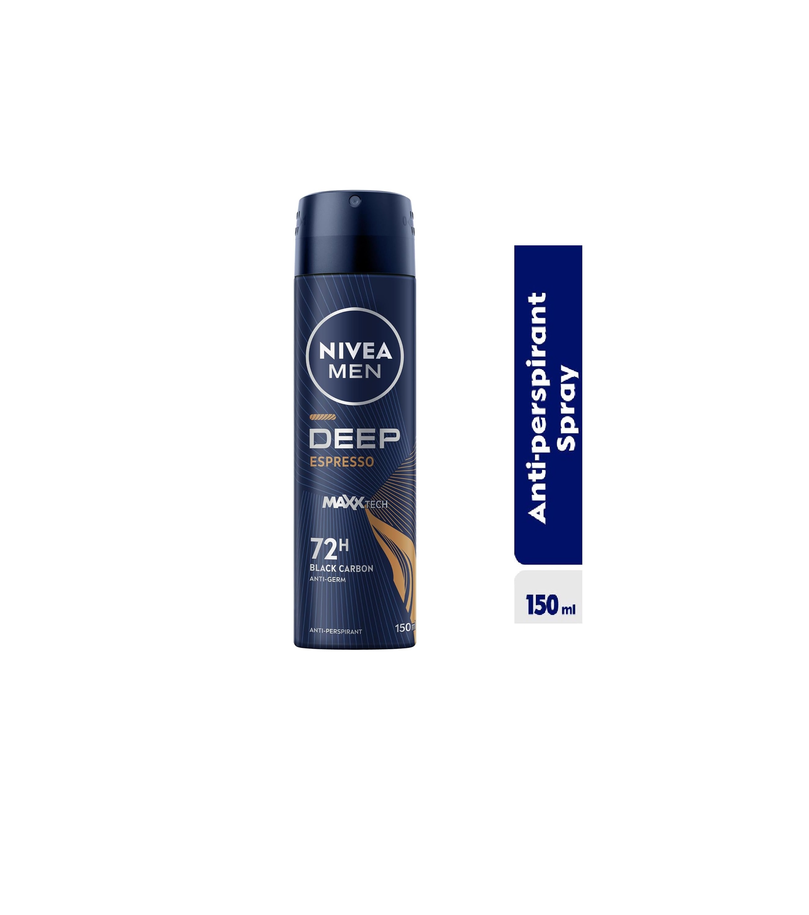 Nivea Men Deep Expresso Spray 150Ml