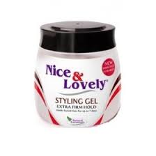 Nice & Lovely Extra Firm Hold Styling Gel 140ml