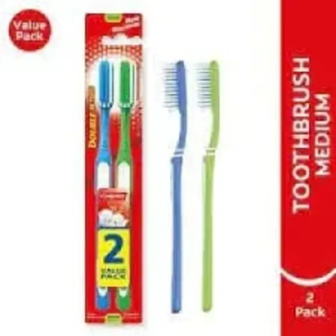 Colgate Double Action Twinpack Toothbrush