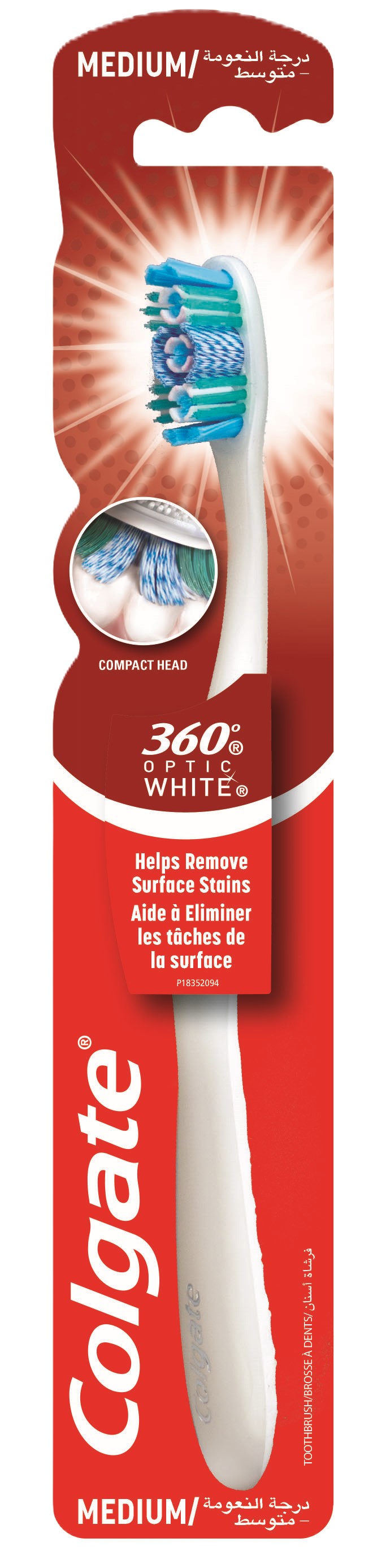 Colgate 360° Optic White Toothbrush