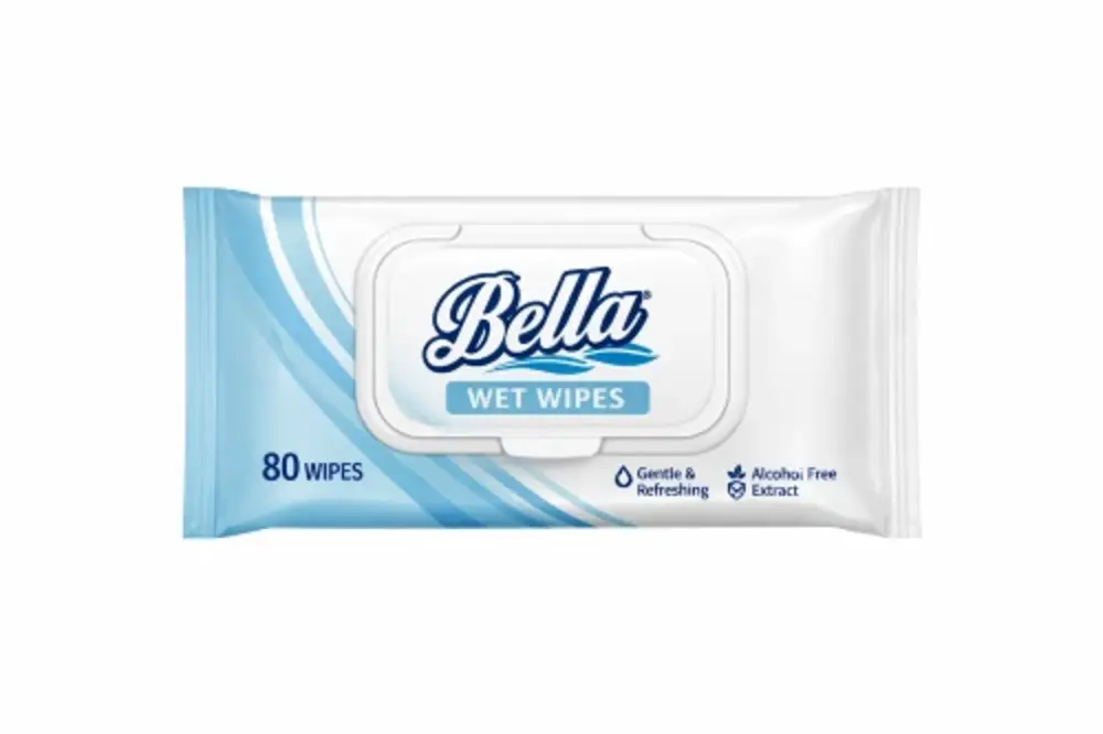 Bella Wet Wipes 80 Ssheets