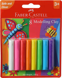 8 Modelling Clay 100gm Blister