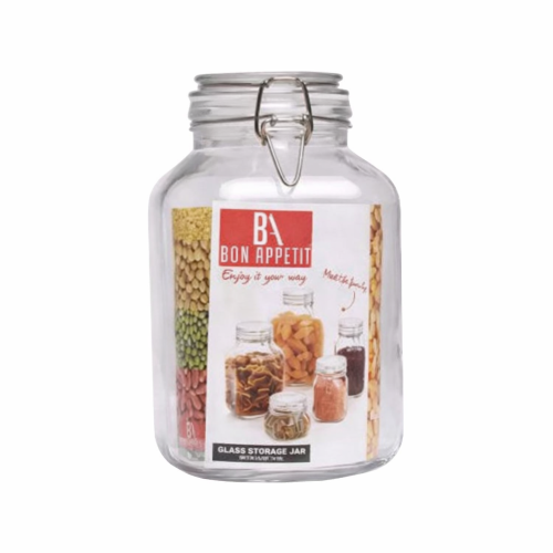 Bon Appetit Clip Jar Round 0.25L Hm-Ba21
