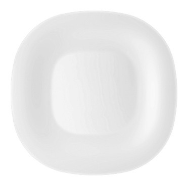 Carine White Dinner Plate