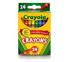 Crayola 52-3024 24 Ct Crayons