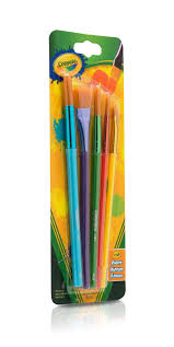 Crayola 55-3506 5Ct A-C Brsh Set