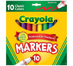 Crayola 58-7722 Clssic Bl Mrkrs
