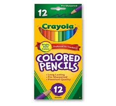Crayola 68-4412 Er 12Ct Clrd Pn