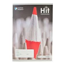 Kartasi Hit Exercise Book A4 Standard Ruled 120 Pages