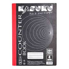 Kasuku Counter Book 4 Quire 384 Pages