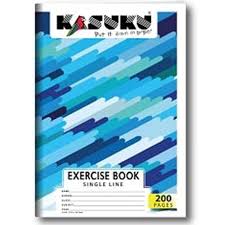 Kasuku Exercise Book A4 Square Line 200 Pages