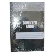Office Point Counter Book A4 2Quire