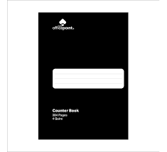 Office Point Counter Book A4 6Quire
