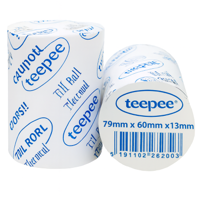 Teepee Thermal Roll 79 X 60 Mm