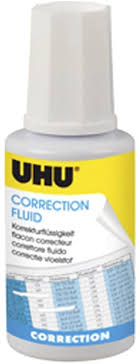 Uhu Correction Fluid 50450 20Ml