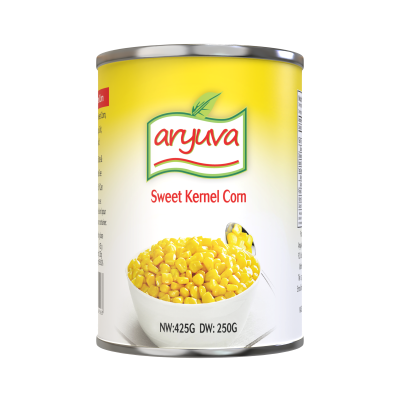 Aryuva Sweet Corn In Brine 425G