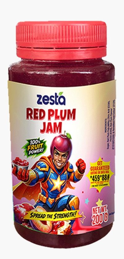 Zesta Jam Red Plum 200g