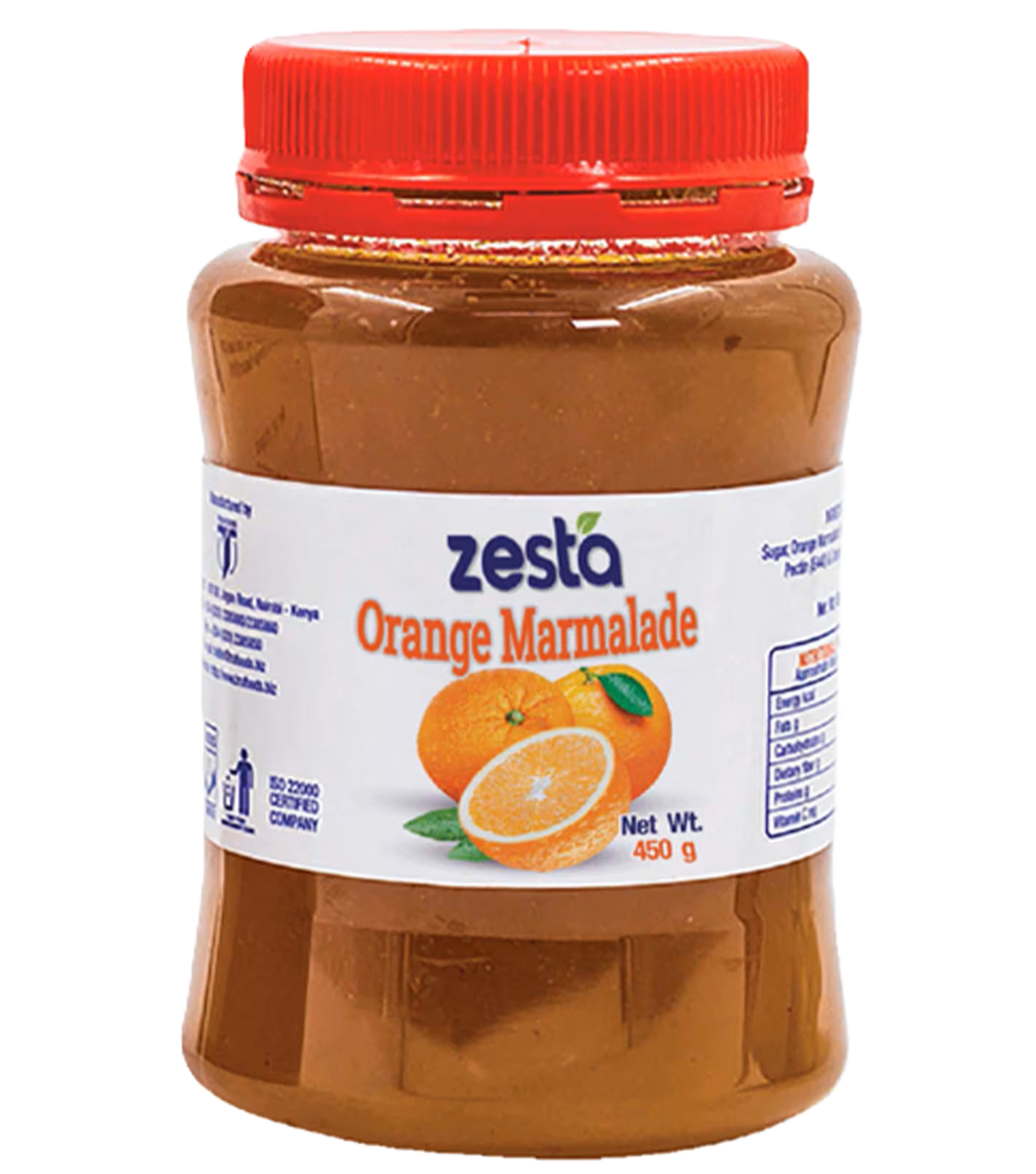 Zesta Orange Marmalade Pet 450 g