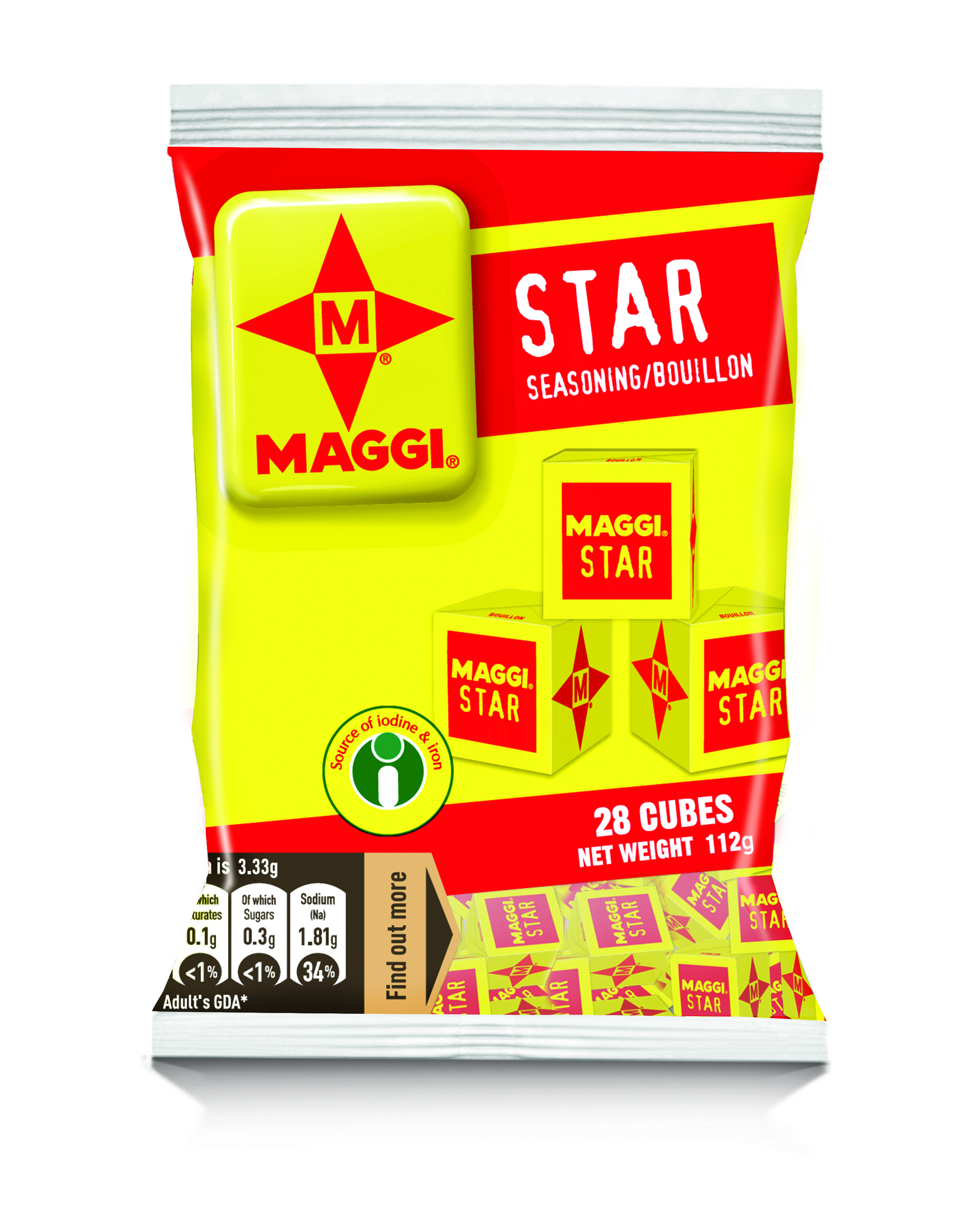 Maggi Seasoning Cube 28X4G