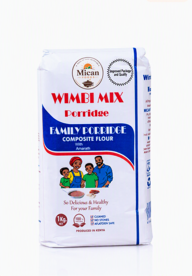 Mican Family Porridge Wimbi Mix 1Kg