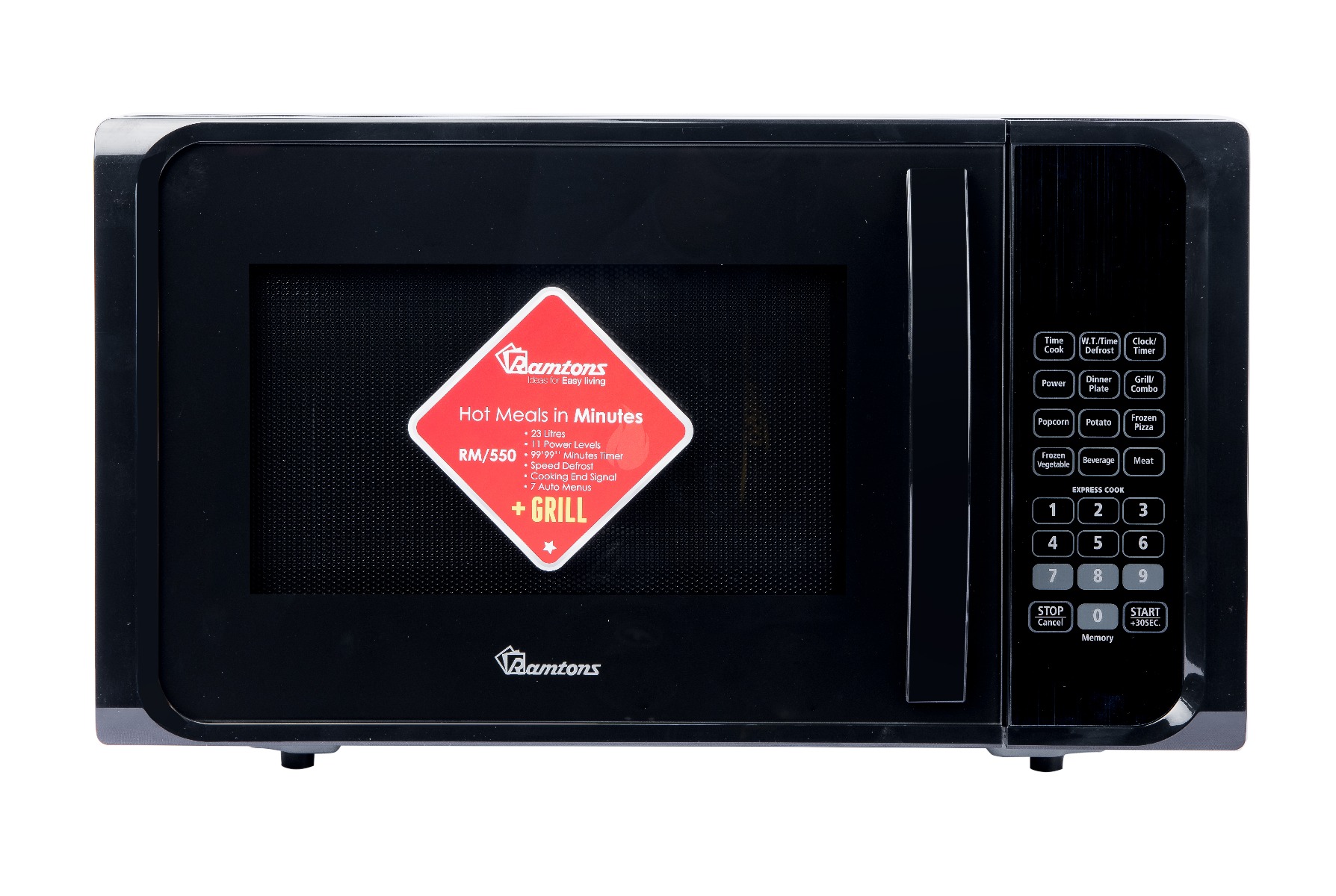 Ramtons M-Wave-Grill B23Lts Rm-550