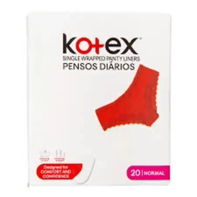 Kotex Panty Liners 20S Wrp