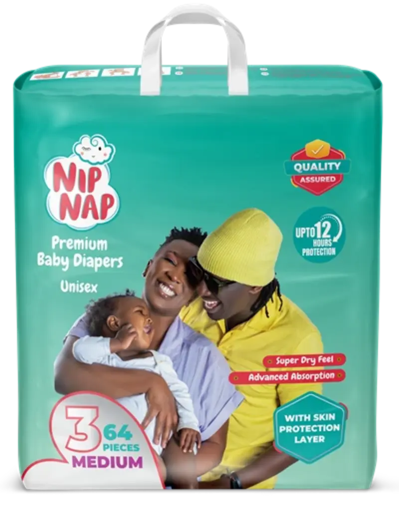 Nipnap Diapers Jumbo Midi 64 Pieces