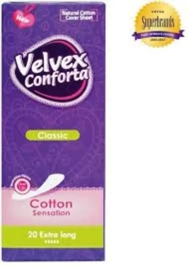 Velvex Con Panty Liners Extra Long