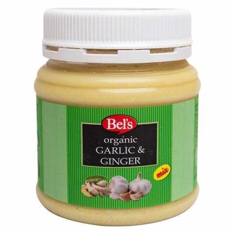 Bel'S Organic Garlic+Ginger 250G