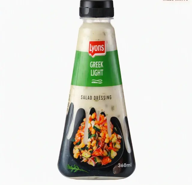 Lyons Greek Dressing Light 360Ml