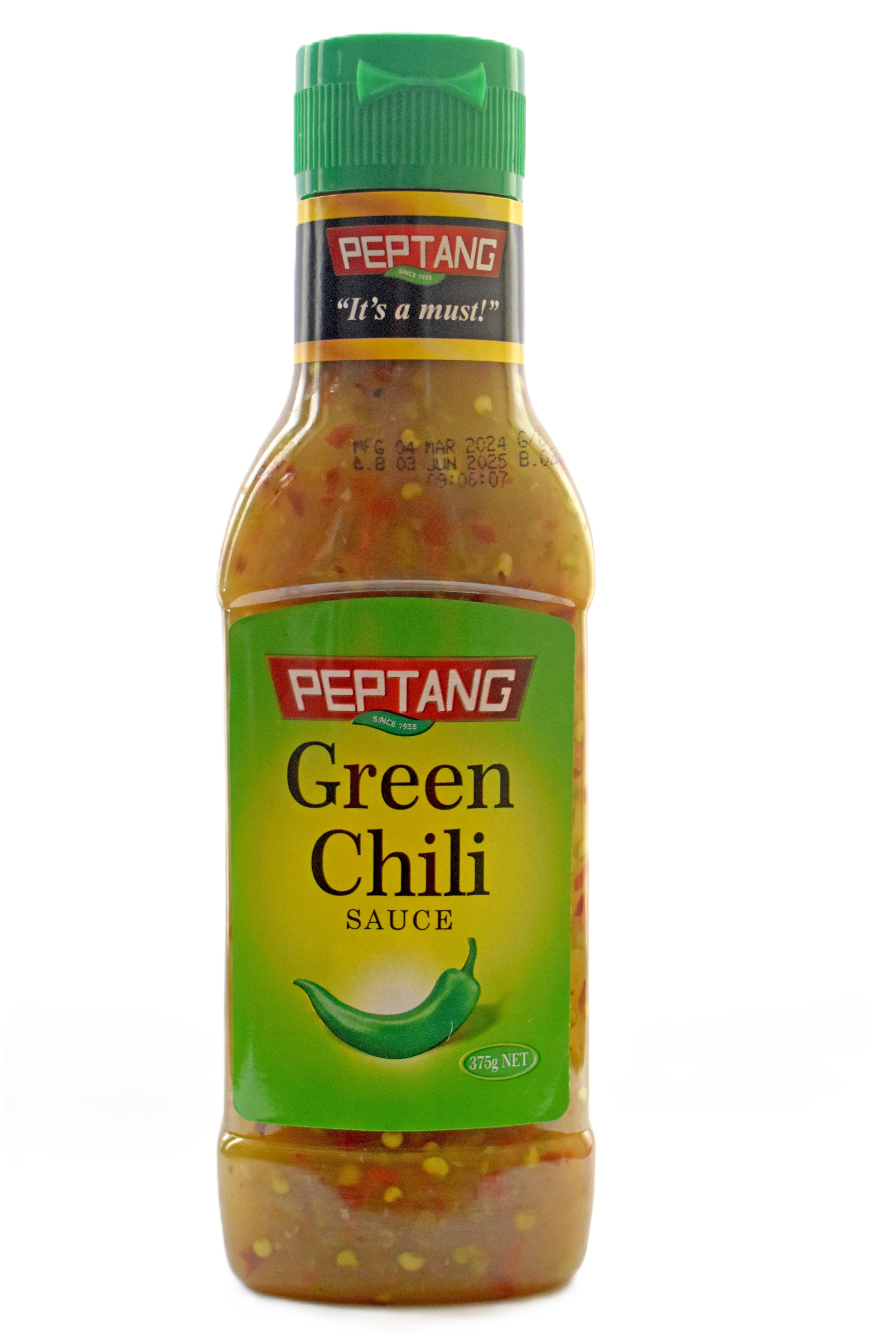 Pep Green Chilli Sauce 375g