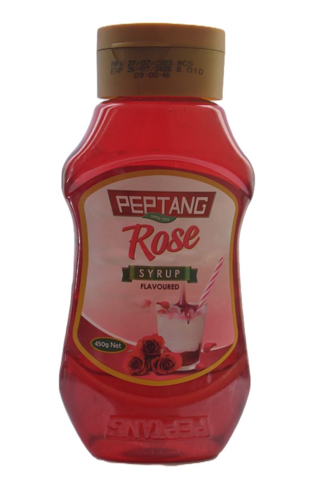 Pep Rose Syrup Squeezy 450g