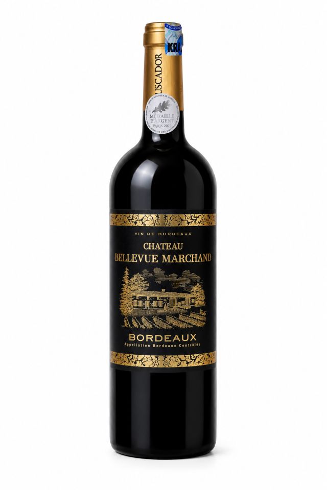 Chateau Bellevue Marchand-Aoc Bordeaux -750 Ml
