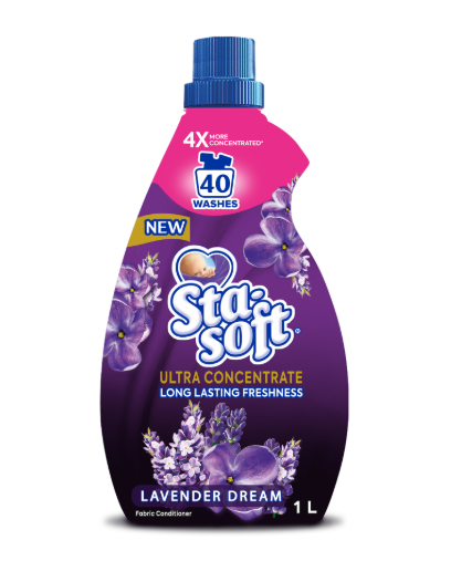 Sta Soft Ultra Concentrate Lavender Dream Concentrate Fabric Softener - 1L